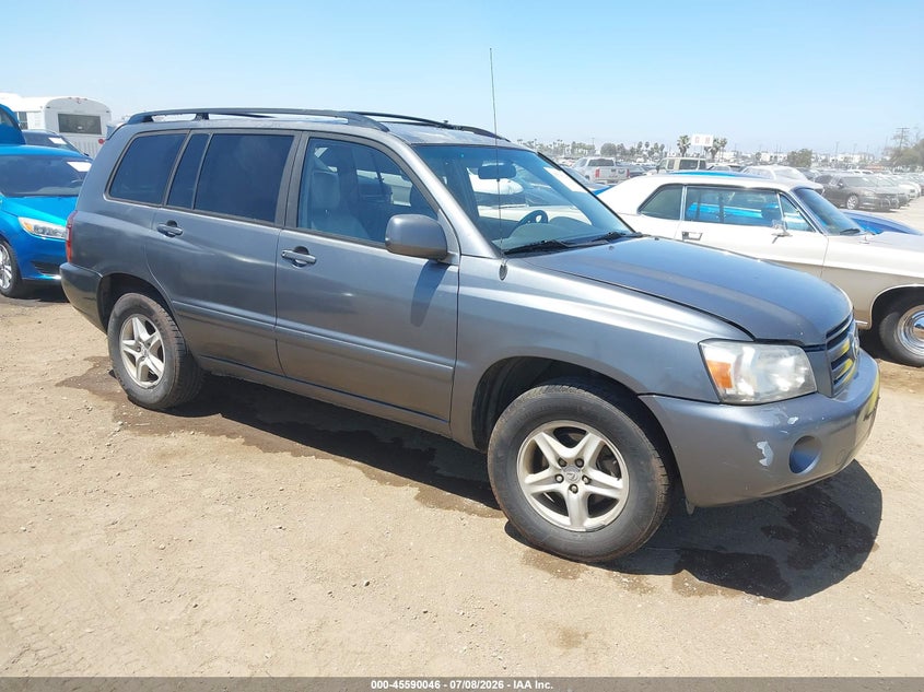 2004 Toyota Highlander VIN JTEGD21A940091941 IAAI salvage auction — NORMAL WEAR, Clear-Dealer Only (Texas), sold $350 on 2026-07-29 (photo 1)
