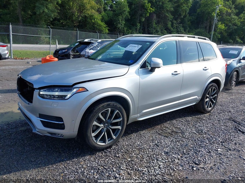 2018 Volvo Xc90 VIN YV4102CK9J1347493 IAAI salvage auction — FRONT END, Salvage (Virginia), sold $7,125 on 2026-08-04 (photo 2)