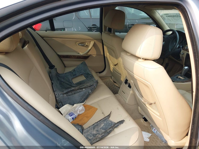 2008 BMW 3 series VIN WBAVC93528K037752 IAAI salvage auction — RIGHT FRONT, Clear (Virginia), sold $350 on 2026-07-25 (photo 8)