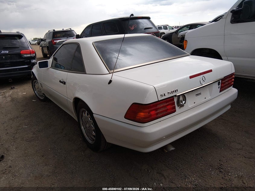 1995 Mercedes-benz Sl-class VIN WDBFA67E8SF112071 IAAI salvage auction — NORMAL WEAR, Clear (Colorado), sold $1,150 on 2026-07-28 (photo 3)