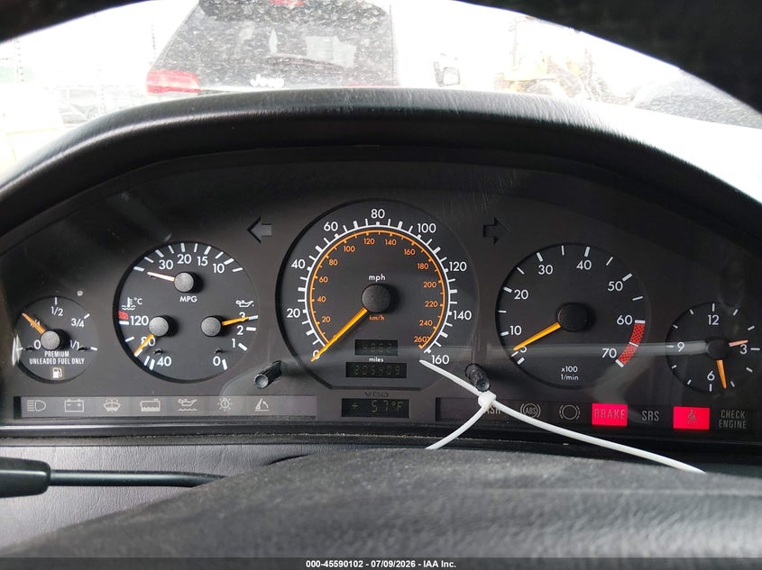 1995 Mercedes-benz Sl-class VIN WDBFA67E8SF112071 IAAI salvage auction — NORMAL WEAR, Clear (Colorado), sold $1,150 on 2026-07-28 (photo 7)