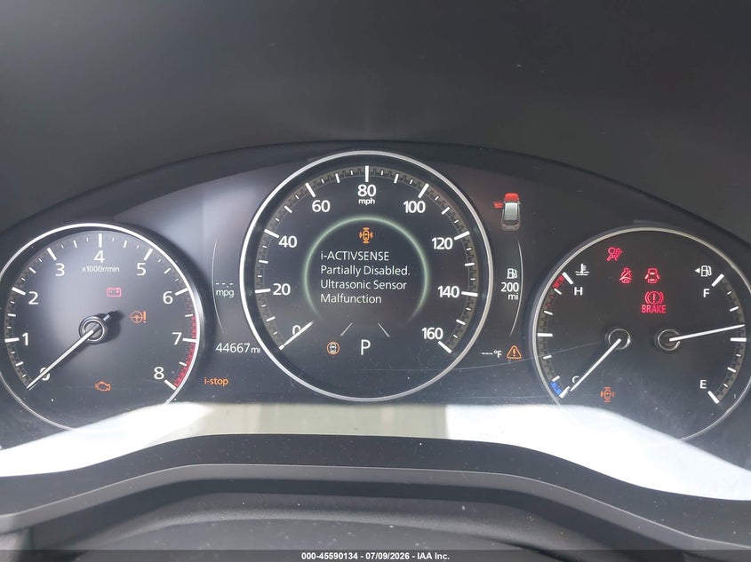 2025 Mazda Cx-90 VIN JM3KKBHDXS1214830 IAAI salvage auction — FRONT END, Salvage Title, sold $10,450 on 2026-07-14 (photo 7)