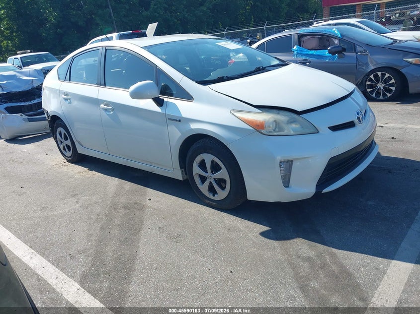 2014 Toyota Prius VIN JTDKN3DU1E1759900 IAAI salvage auction — REAR END, Salvage (North Carolina), sold $175 on 2026-07-30 (photo 1)