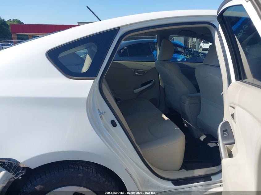 2014 Toyota Prius VIN JTDKN3DU1E1759900 IAAI salvage auction — REAR END, Salvage (North Carolina), sold $175 on 2026-07-30 (photo 8)