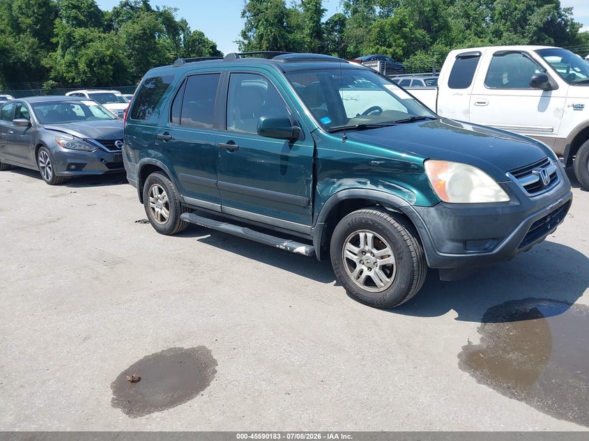 2004 Honda Cr-v VIN SHSRD78854U219499 IAAI salvage auction — NORMAL WEAR, Clear (Maryland), sold $925 on 2026-07-16 (photo 1)