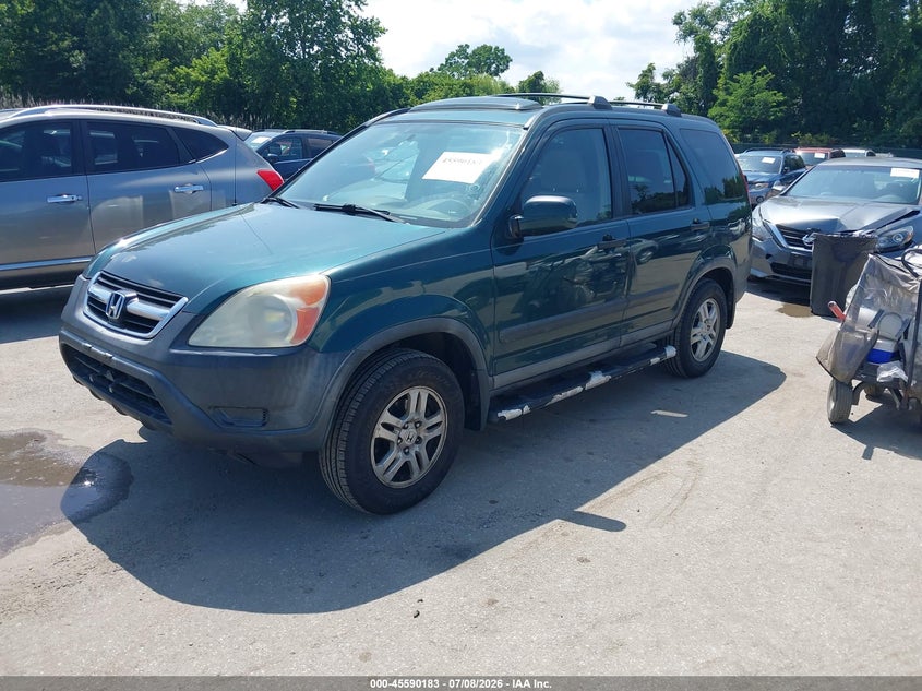 2004 Honda Cr-v VIN SHSRD78854U219499 IAAI salvage auction — NORMAL WEAR, Clear (Maryland), sold $925 on 2026-07-16 (photo 2)