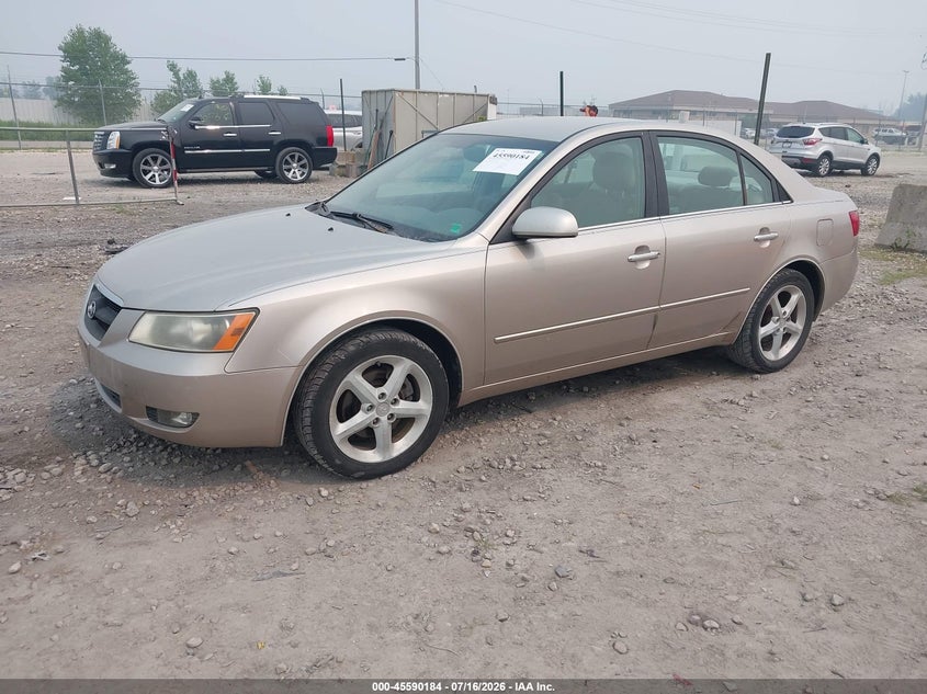 2006 Hyundai Sonata VIN 5NPEU46F56H009558 IAAI salvage auction — NORMAL WEAR, Clear (Virginia), sold $500 on 2026-07-30 (photo 2)
