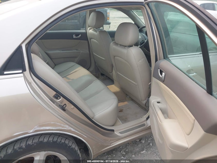 2006 Hyundai Sonata VIN 5NPEU46F56H009558 IAAI salvage auction — NORMAL WEAR, Clear (Virginia), sold $500 on 2026-07-30 (photo 8)