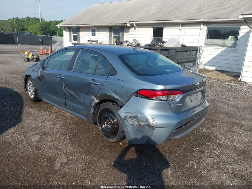 2020 Toyota Corolla VIN 5YFEPRAE2LP037318 IAAI salvage auction — REAR END, Salvage - Greater Than 75% (Maryland), sold $4,300 on 2026-07-31 (photo 3)