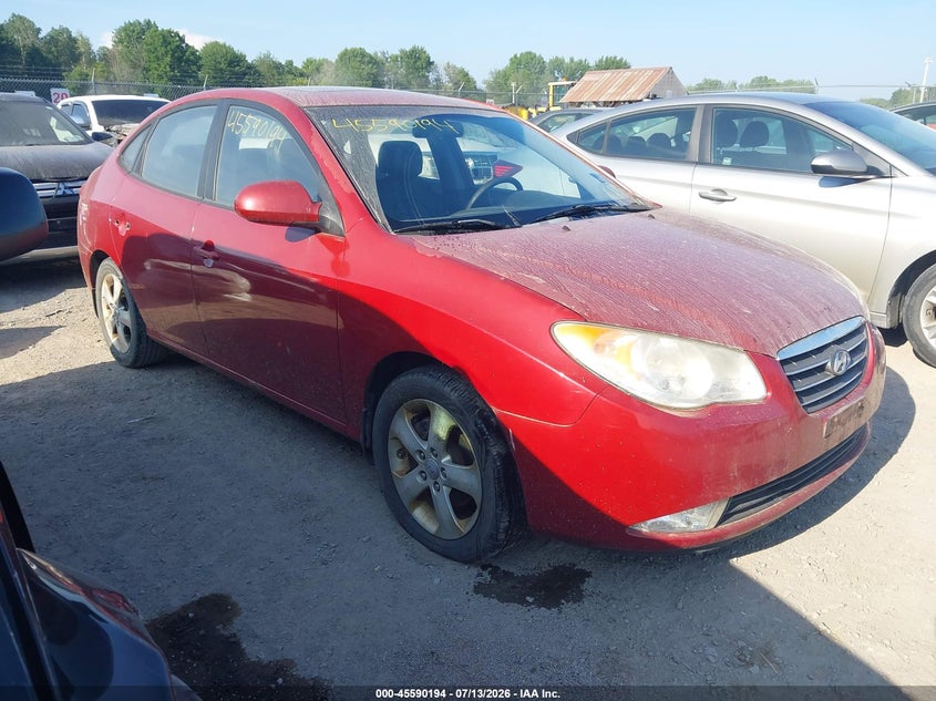2009 Hyundai Elantra VIN KMHDU46D09U657115 IAAI salvage auction — NORMAL WEAR, Clear (New York), sold $575 on 2026-07-23 (photo 1)