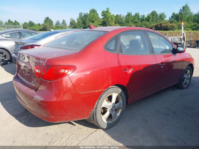 2009 Hyundai Elantra VIN KMHDU46D09U657115 IAAI salvage auction — NORMAL WEAR, Clear (New York), sold $575 on 2026-07-23 (photo 4)