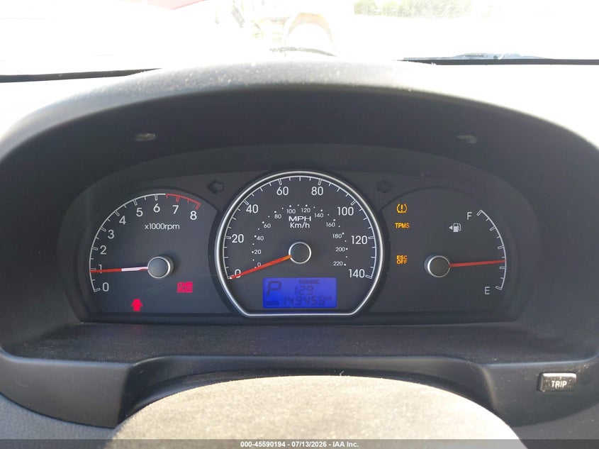 2009 Hyundai Elantra VIN KMHDU46D09U657115 IAAI salvage auction — NORMAL WEAR, Clear (New York), sold $575 on 2026-07-23 (photo 7)