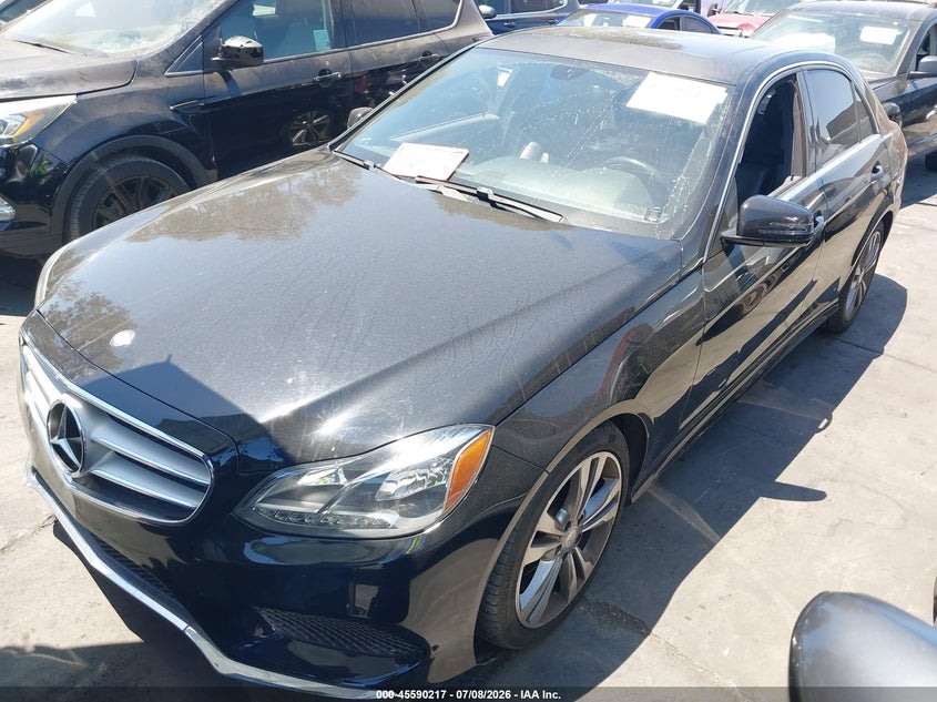 2014 Mercedes-benz E-klasse VIN WDDHF5KB1EB038948 IAAI salvage auction — ENGINE DAMAGE, Salvage Title, sold $2,850 on 2026-07-22 (photo 2)