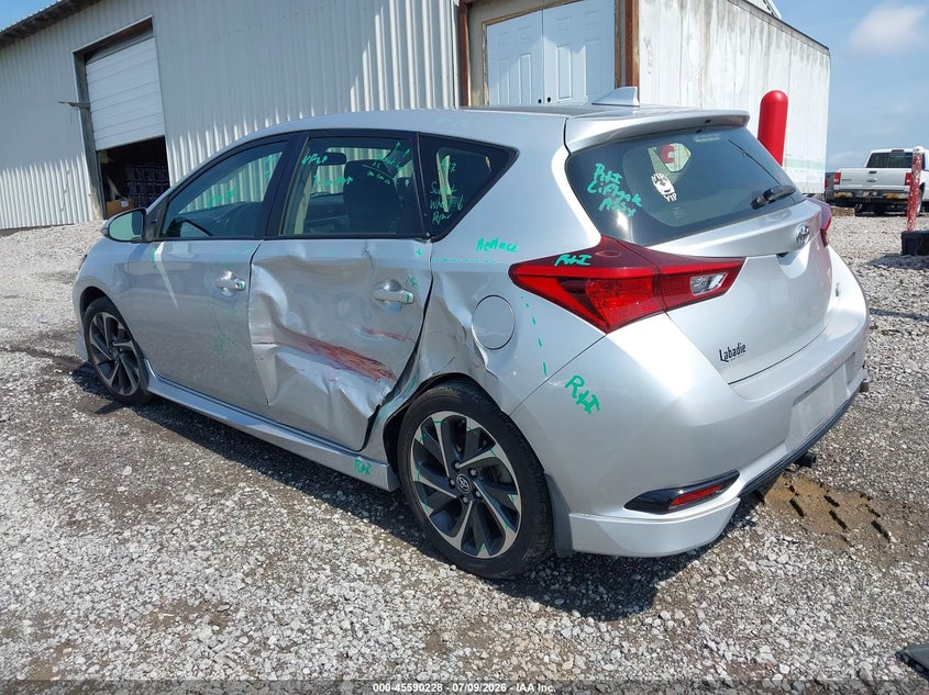 2017 Toyota Corolla VIN JTNKARJE2HJ550905 IAAI salvage auction — SIDE, Salvage (Tennessee), sold $600 on 2026-07-30 (photo 3)