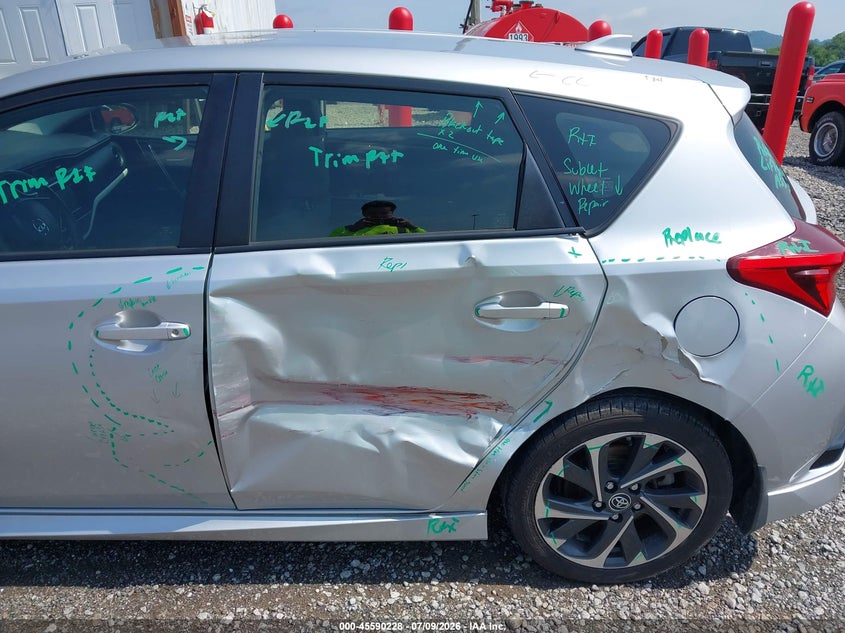 2017 Toyota Corolla VIN JTNKARJE2HJ550905 IAAI salvage auction — SIDE, Salvage (Tennessee), sold $600 on 2026-07-30 (photo 6)