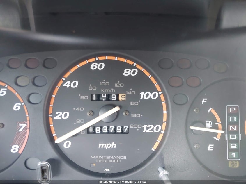 2001 Honda Cr-v VIN JHLRD28491S000313 IAAI salvage auction — NORMAL WEAR, Clear (Georgia), sold $550 on 2026-07-24 (photo 7)