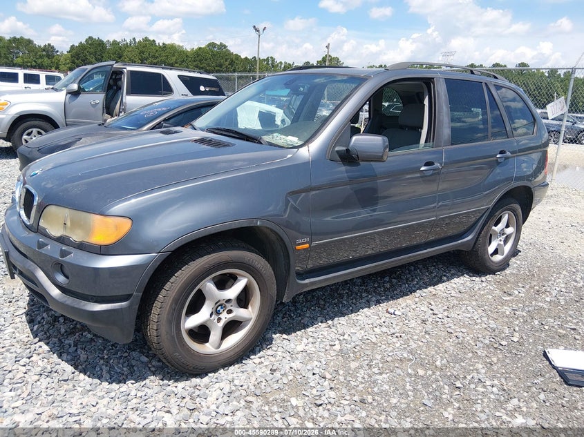2003 BMW X5 VIN 5UXFA535X3LV90141 IAAI salvage auction — NORMAL WEAR, Clear (Georgia), sold $475 on 2026-07-31 (photo 2)