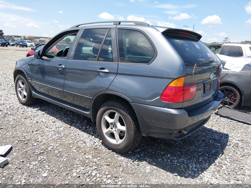 2003 BMW X5 VIN 5UXFA535X3LV90141 IAAI salvage auction — NORMAL WEAR, Clear (Georgia), sold $475 on 2026-07-31 (photo 3)