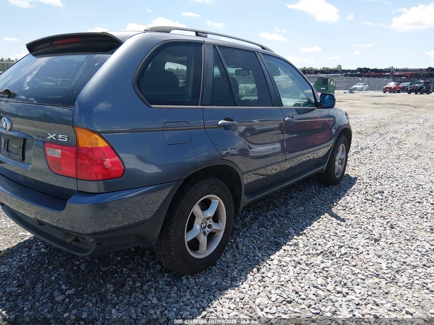 2003 BMW X5 VIN 5UXFA535X3LV90141 IAAI salvage auction — NORMAL WEAR, Clear (Georgia), sold $475 on 2026-07-31 (photo 4)