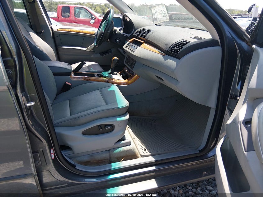 2003 BMW X5 VIN 5UXFA535X3LV90141 IAAI salvage auction — NORMAL WEAR, Clear (Georgia), sold $475 on 2026-07-31 (photo 5)
