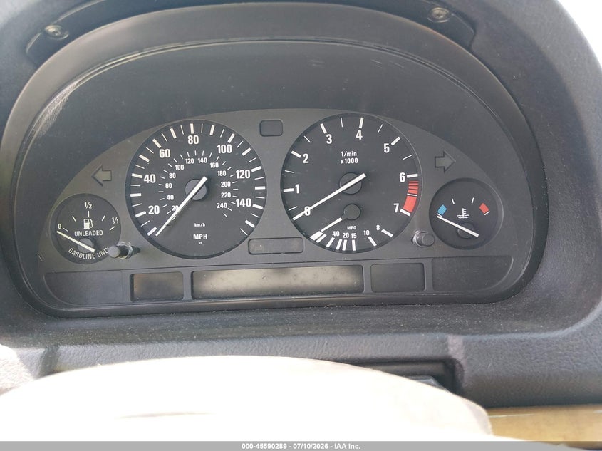 2003 BMW X5 VIN 5UXFA535X3LV90141 IAAI salvage auction — NORMAL WEAR, Clear (Georgia), sold $475 on 2026-07-31 (photo 7)