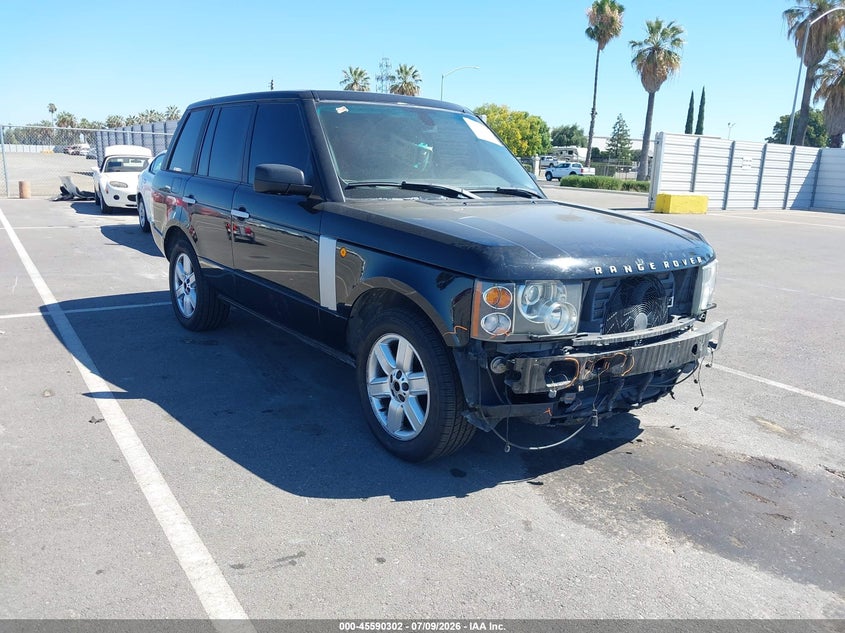 2005 Land rover RANGE ROVER VIN SALME114X5A180690 IAAI salvage auction — FRONT END, Salvage (California), sold $300 on 2026-07-28 (photo 1)