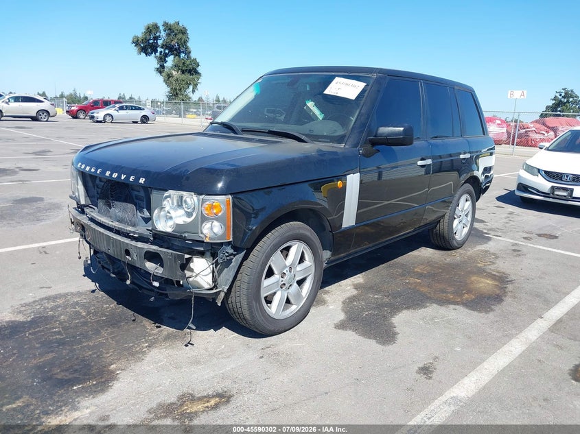 2005 Land rover RANGE ROVER VIN SALME114X5A180690 IAAI salvage auction — FRONT END, Salvage (California), sold $300 on 2026-07-28 (photo 2)