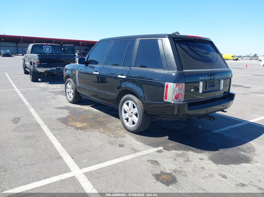 2005 Land rover RANGE ROVER VIN SALME114X5A180690 IAAI salvage auction — FRONT END, Salvage (California), sold $300 on 2026-07-28 (photo 3)