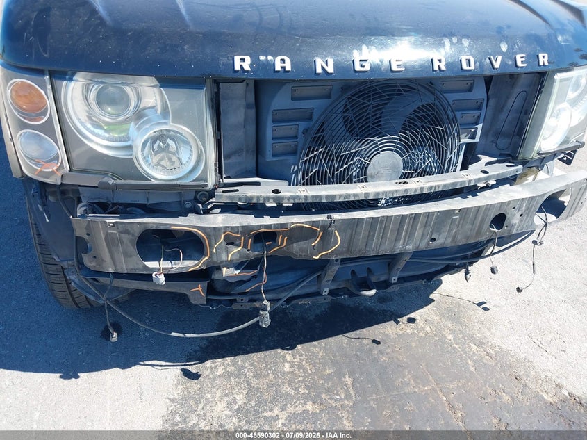 2005 Land rover RANGE ROVER VIN SALME114X5A180690 IAAI salvage auction — FRONT END, Salvage (California), sold $300 on 2026-07-28 (photo 6)