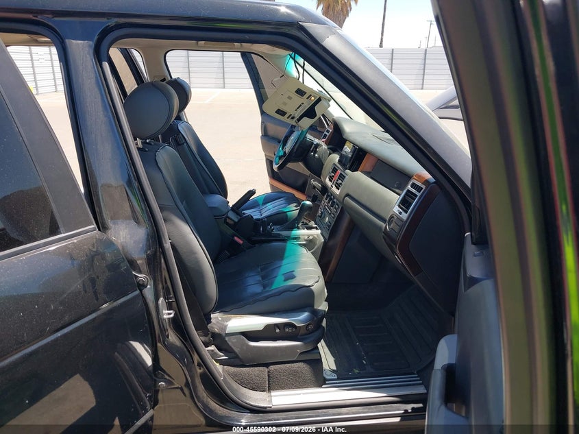 2005 Land rover RANGE ROVER VIN SALME114X5A180690 IAAI salvage auction — FRONT END, Salvage (California), sold $300 on 2026-07-28 (photo 5)