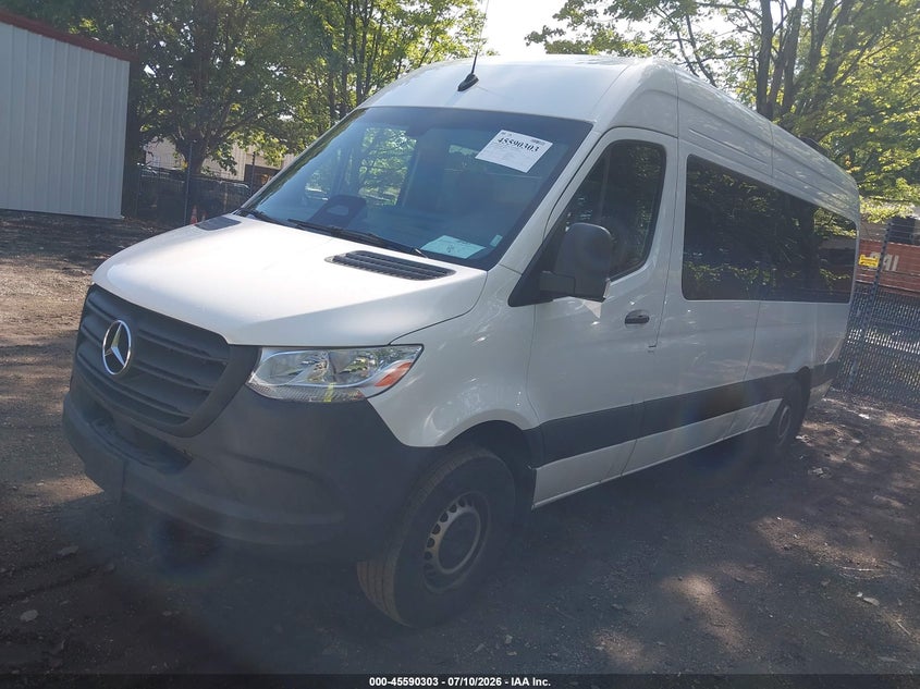 2026 Mercedes-benz Sprinter VIN W1Z4KGHY1TT603354 IAAI salvage auction — ROOF, Enterprise Vehicles Clear Only (Massachusetts), sold $40,000 on 2026-07-30 (photo 2)