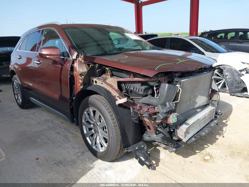 2023 Cadillac Xt4 VIN 1GYFZCR46PF101018 IAAI salvage auction — FRONT & REAR, Rebuildable (Florida), sold $2,750 on 2026-08-02 (photo 1)