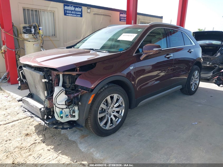 2023 Cadillac Xt4 VIN 1GYFZCR46PF101018 IAAI salvage auction — FRONT & REAR, Rebuildable (Florida), sold $2,750 on 2026-08-02 (photo 2)