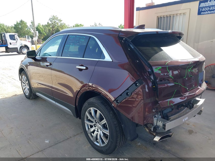 2023 Cadillac Xt4 VIN 1GYFZCR46PF101018 IAAI salvage auction — FRONT & REAR, Rebuildable (Florida), sold $2,750 on 2026-08-02 (photo 3)