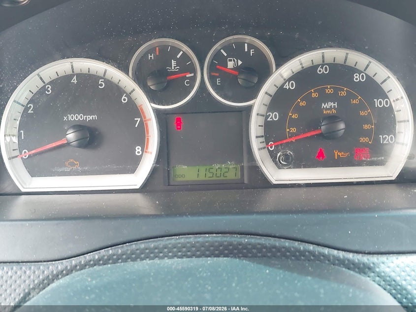 2011 Chevrolet Aveo VIN KL1TG6DEXBB191586 IAAI salvage auction — NORMAL WEAR, Clear (Maryland), sold $225 on 2026-07-28 (photo 7)