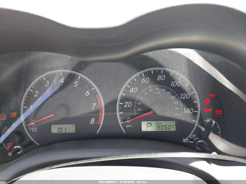 2013 Toyota Corolla VIN 5YFBU4EE1DP209493 IAAI salvage auction — NORMAL WEAR, Salvage Title, sold $1,500 on 2026-07-28 (photo 7)