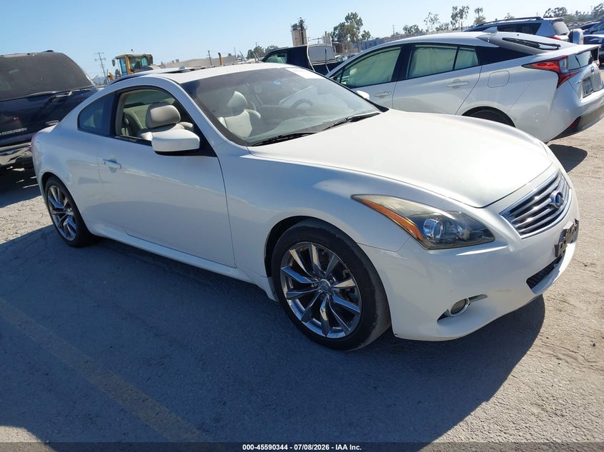 2014 Infiniti Q60 VIN JN1CV6EK3EM111107 IAAI salvage auction — THEFT, Salvage Title, sold $2,150 on 2026-08-02 (photo 1)