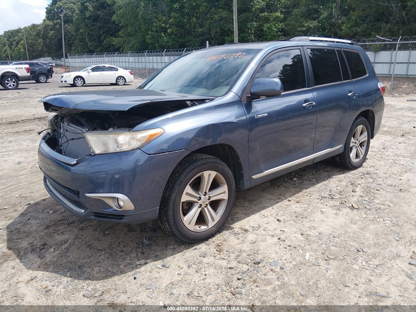 2011 Toyota Highlander VIN 5TDYK3EH6BS029452 IAAI salvage auction — NORMAL WEAR, Clear (Georgia), sold $4,600 on 2026-07-30 (photo 2)