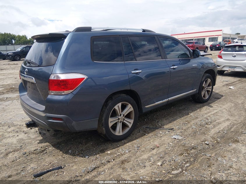 2011 Toyota Highlander VIN 5TDYK3EH6BS029452 IAAI salvage auction — NORMAL WEAR, Clear (Georgia), sold $4,600 on 2026-07-30 (photo 4)