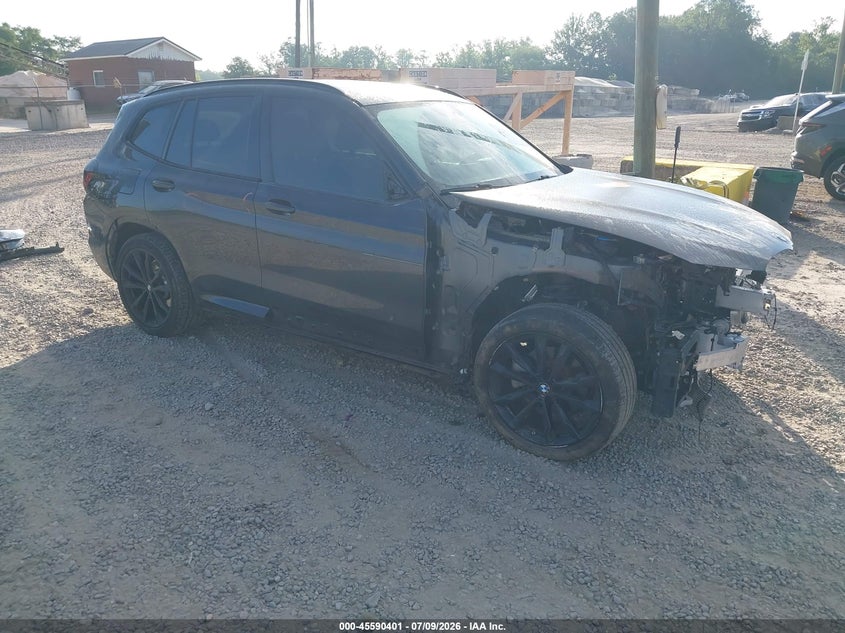 2023 BMW X3 VIN 5UX53DP07P9S04566 — IAAI salvage auction photo