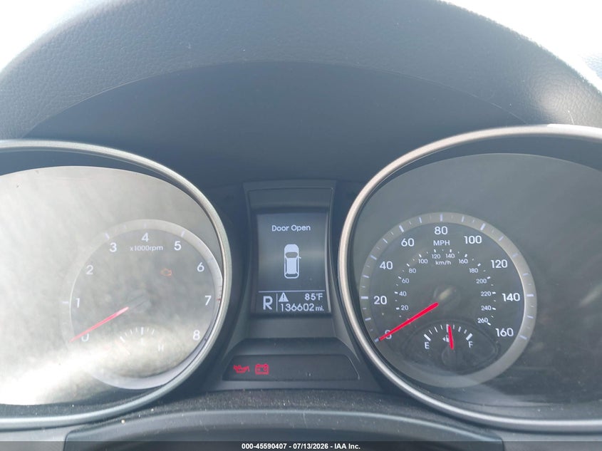 2016 Hyundai Santa fe VIN KM8SM4HF0GU155353 IAAI salvage auction — NORMAL WEAR, Salvage Title, sold $1,700 on 2026-07-17 (photo 7)