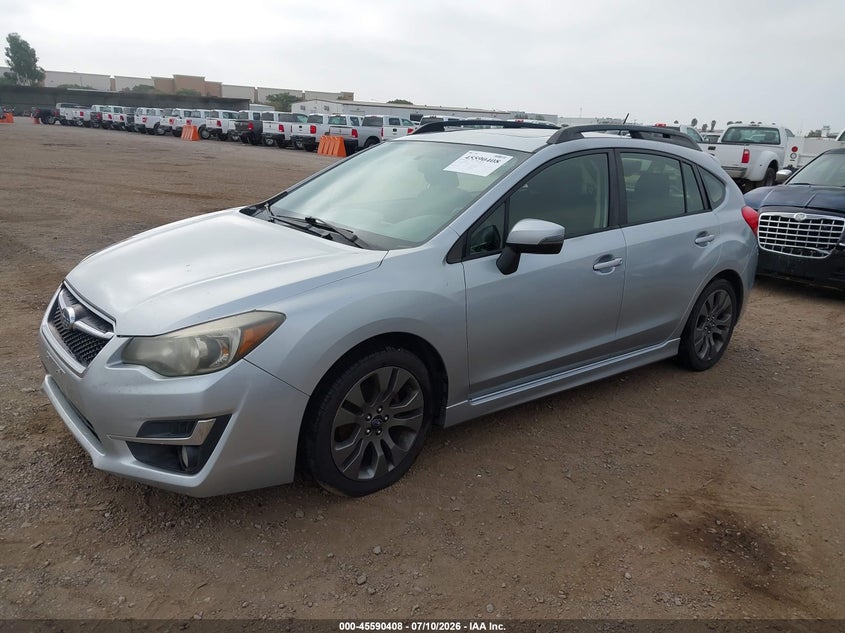 2015 Subaru Impreza VIN JF1GPAU61FH270742 IAAI salvage auction — NORMAL WEAR, Clear - Dealer Only (California), sold $1,350 on 2026-07-27 (photo 2)