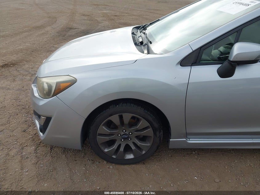 2015 Subaru Impreza VIN JF1GPAU61FH270742 IAAI salvage auction — NORMAL WEAR, Clear - Dealer Only (California), sold $1,350 on 2026-07-27 (photo 6)