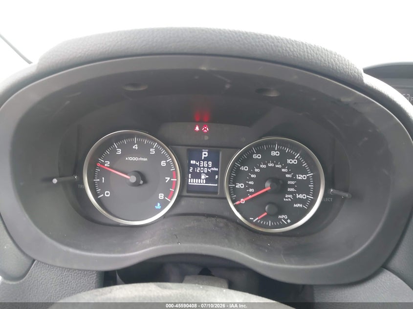 2015 Subaru Impreza VIN JF1GPAU61FH270742 IAAI salvage auction — NORMAL WEAR, Clear - Dealer Only (California), sold $1,350 on 2026-07-27 (photo 7)