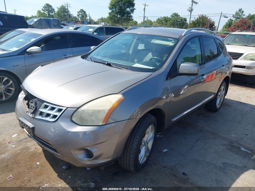 2012 Nissan Rogue VIN JN8AS5MV4CW409433 IAAI salvage auction — FRONT END, Salvage (North Carolina), sold $125 on 2026-07-29 (photo 2)