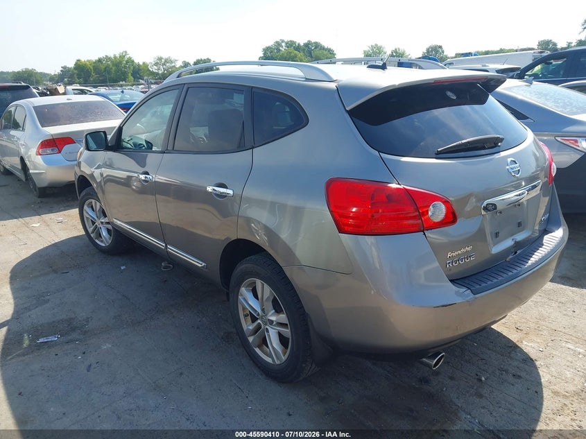 2012 Nissan Rogue VIN JN8AS5MV4CW409433 IAAI salvage auction — FRONT END, Salvage (North Carolina), sold $125 on 2026-07-29 (photo 3)