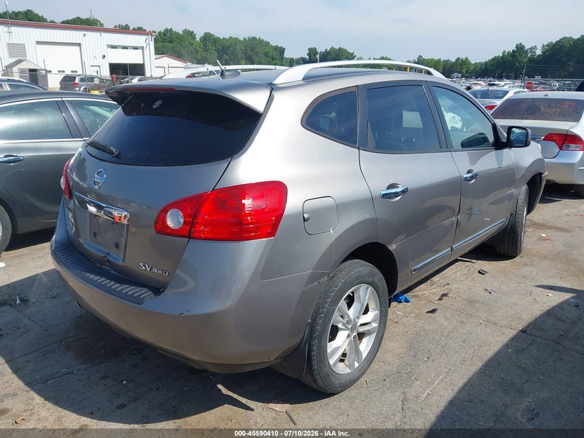 2012 Nissan Rogue VIN JN8AS5MV4CW409433 IAAI salvage auction — FRONT END, Salvage (North Carolina), sold $125 on 2026-07-29 (photo 4)