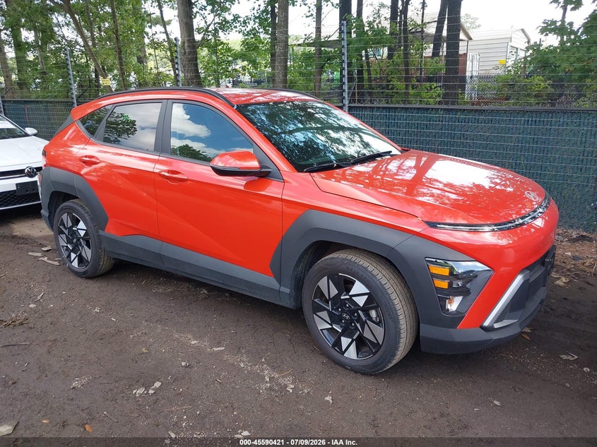2025 Hyundai Kona VIN KM8HB3AB8SU221349 IAAI salvage auction — REAR END, Salvage Title, sold $13,150 on 2026-07-16 (photo 1)