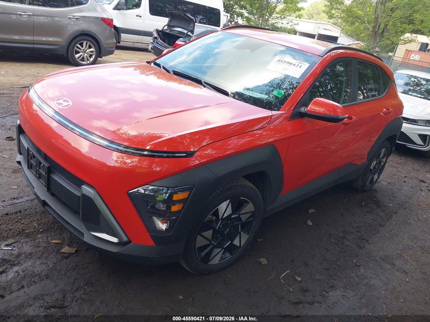 2025 Hyundai Kona VIN KM8HB3AB8SU221349 IAAI salvage auction — REAR END, Salvage Title, sold $13,150 on 2026-07-16 (photo 2)