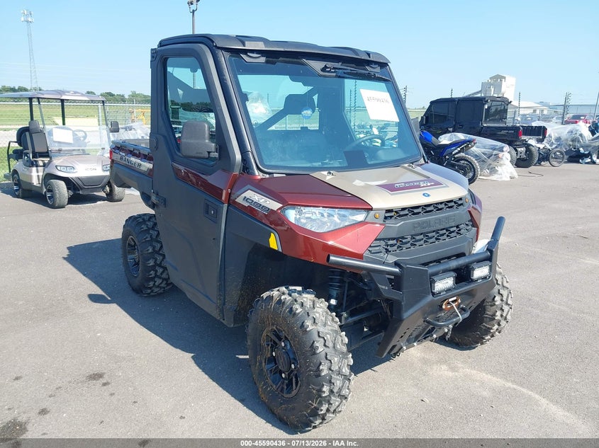 2019 Polaris Ranger VIN 4XARRE995K8548700 — IAAI salvage auction photo